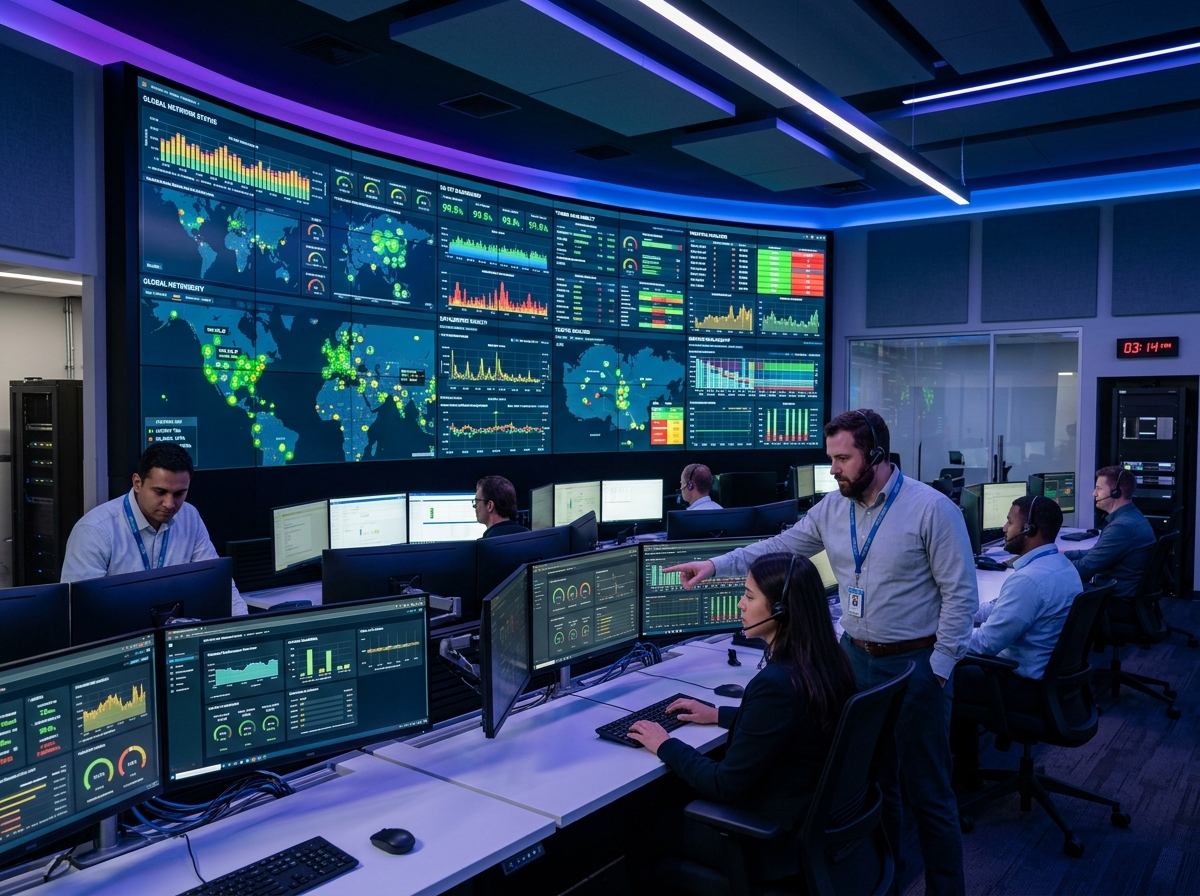 24/7 Network Operations Center NOC